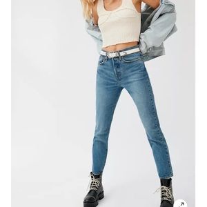 Levi’s Wedgie fit ankle jeans